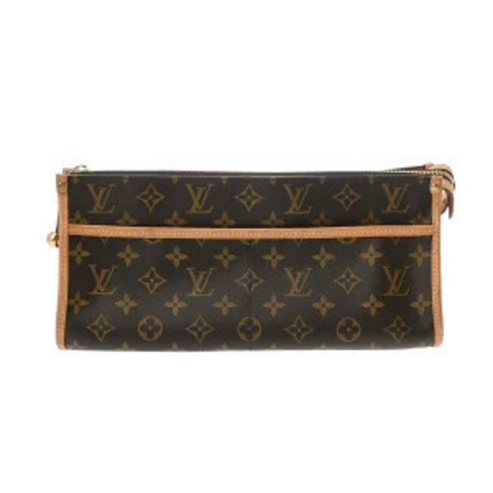 Louis Vuitton Monogram Popincourt Long Marron Canvas Shoulder Bag